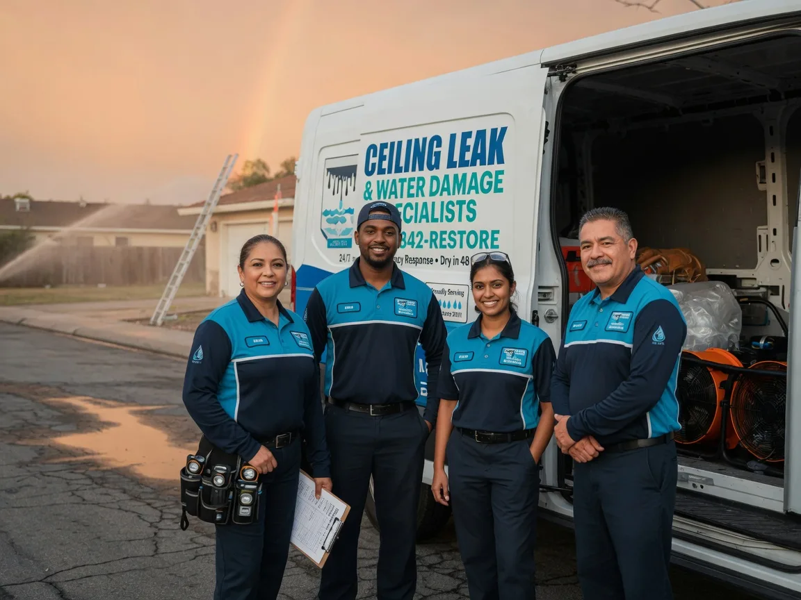 Ceiling Leak Cleanup company in Lost Springs, KS